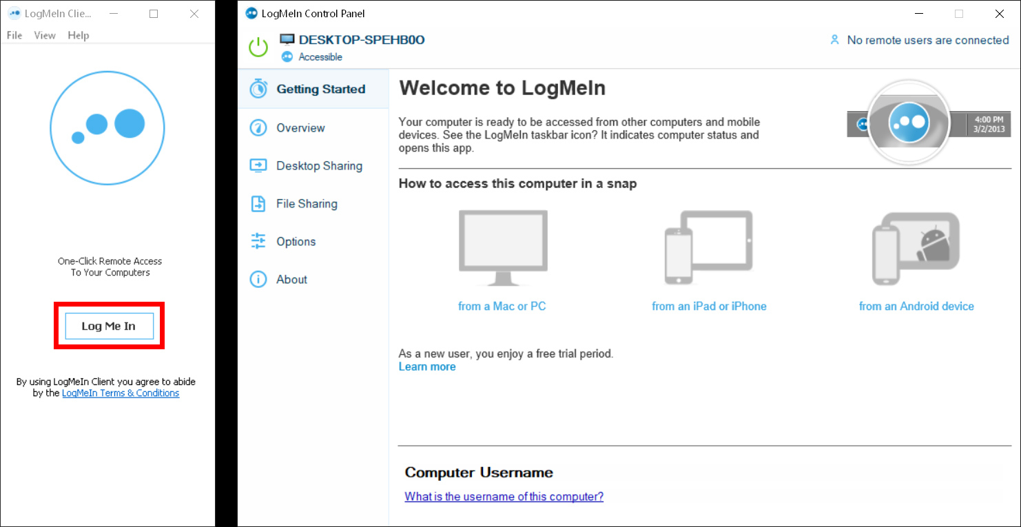 Logmein Client App For Mac